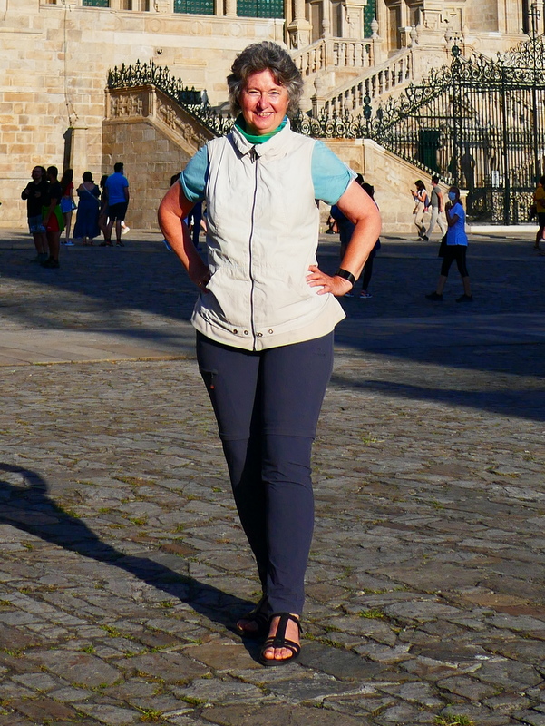 Gabriele Sych in Santiago Wanderexerzitien